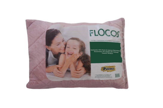 Travesseiro de flocos